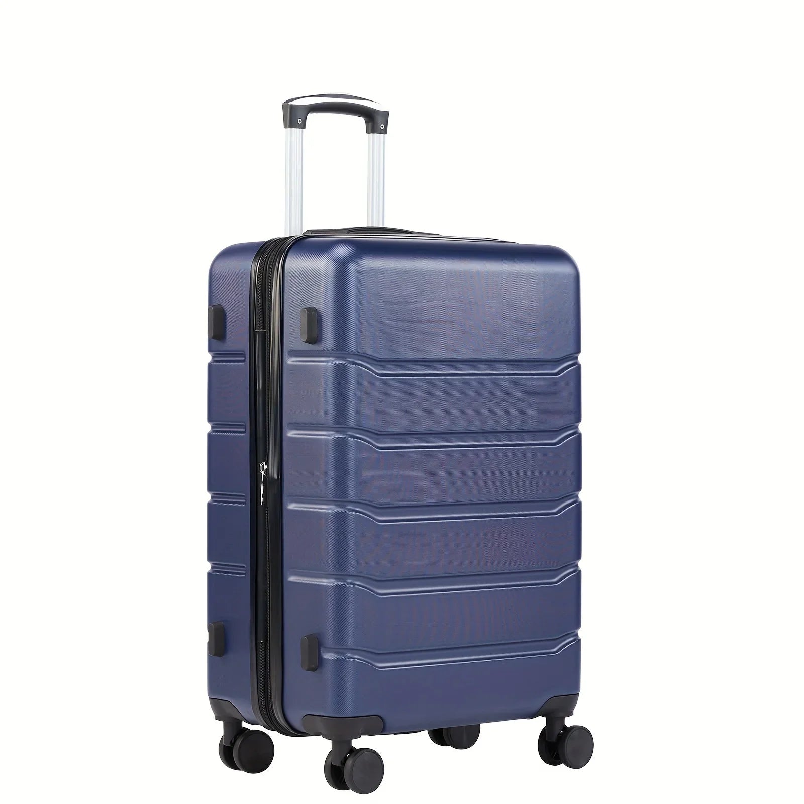 Hardshell Spinner Wheel Suitcase, Expandable Luggage, Durable Travel Case With Multi-Functional Interior, 3-Level Telescoping Handle,  Combination Lock