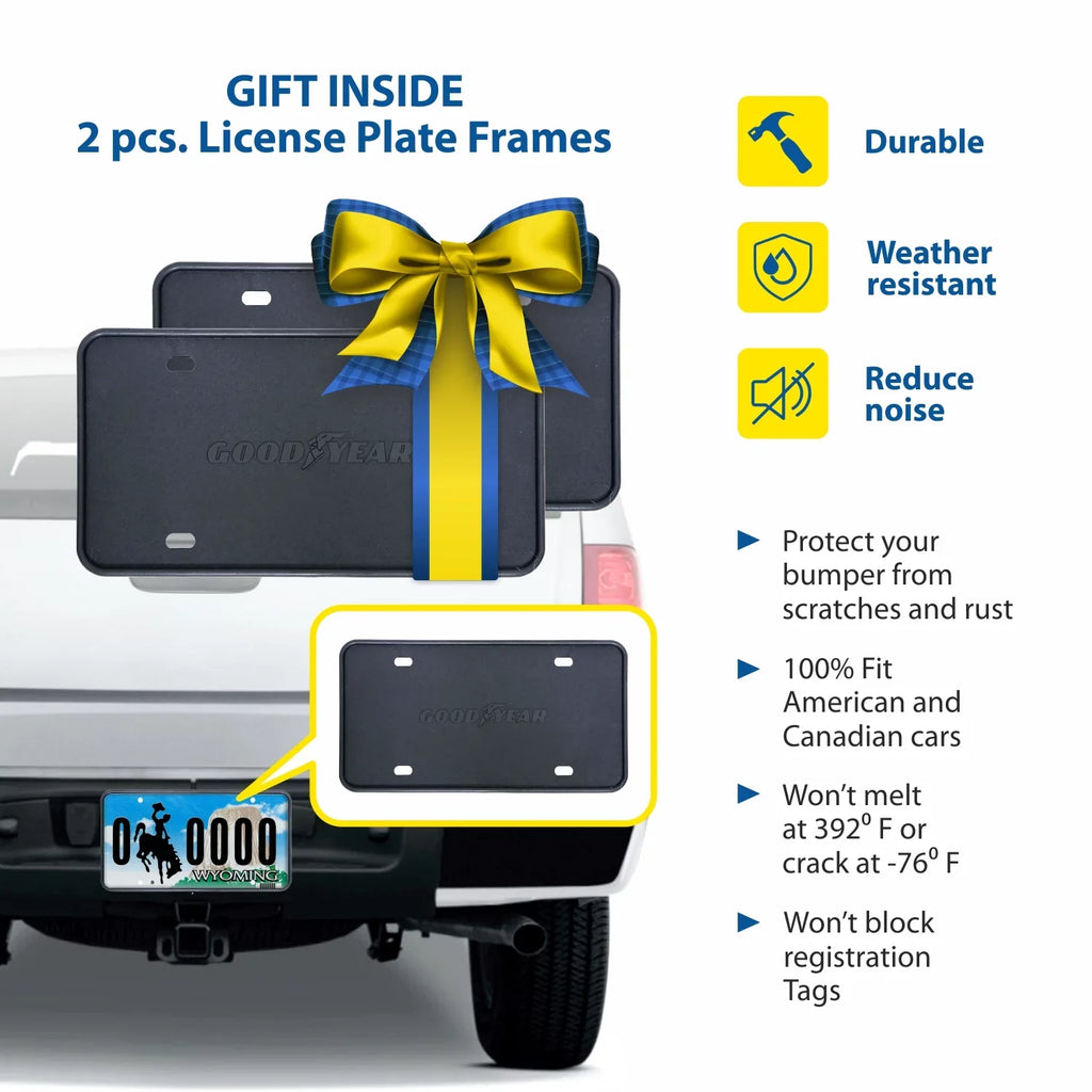 Goodyear Shatterproof in-Channel Window Deflectors for Subaru  Crosstrek 2018-2023/Impreza Hatchback 2017-2023, Rain Guards, Window Visors for Cars, Vent Deflector, Car Accessories, 4 pcs -