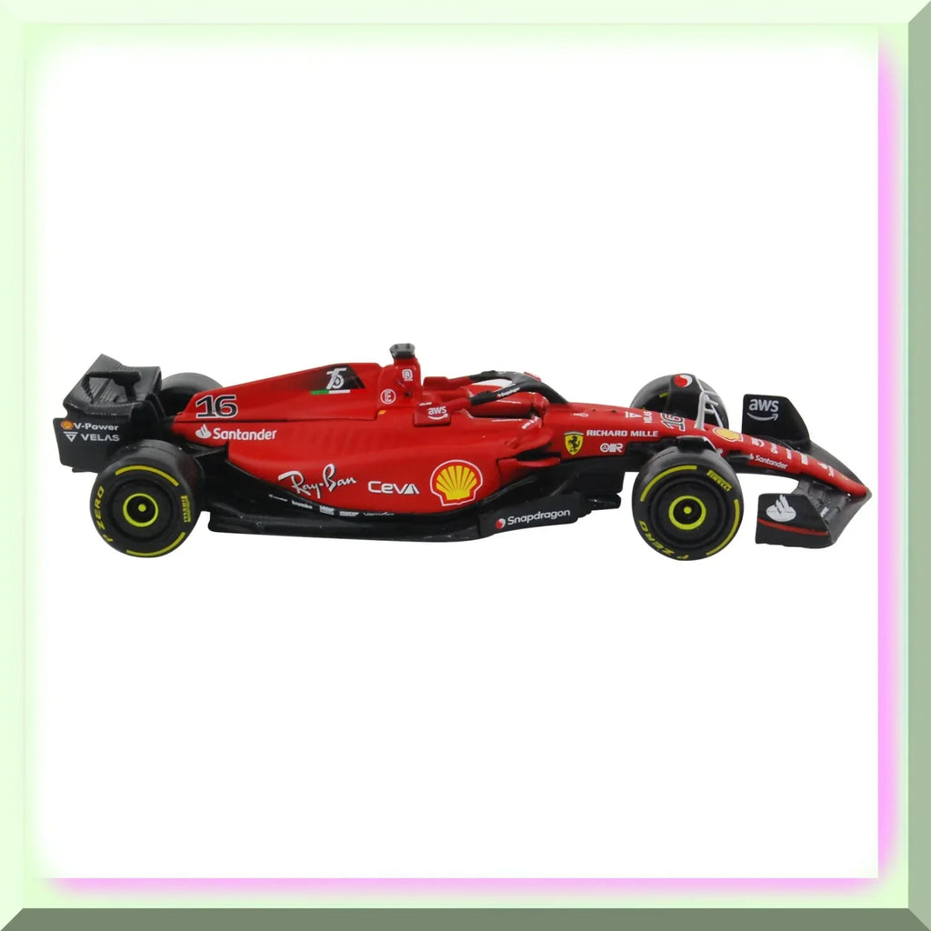 Ferrarii -75#16 . Leclerc 2022 Diecast Speedster: Rev Up Your Collection!