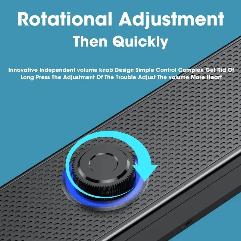 Home Theater Sound System Bluetooth Speaker 4D surface Soundbar Computer Speaker For  Soundbar Box Subwoofer Stereo Music Box