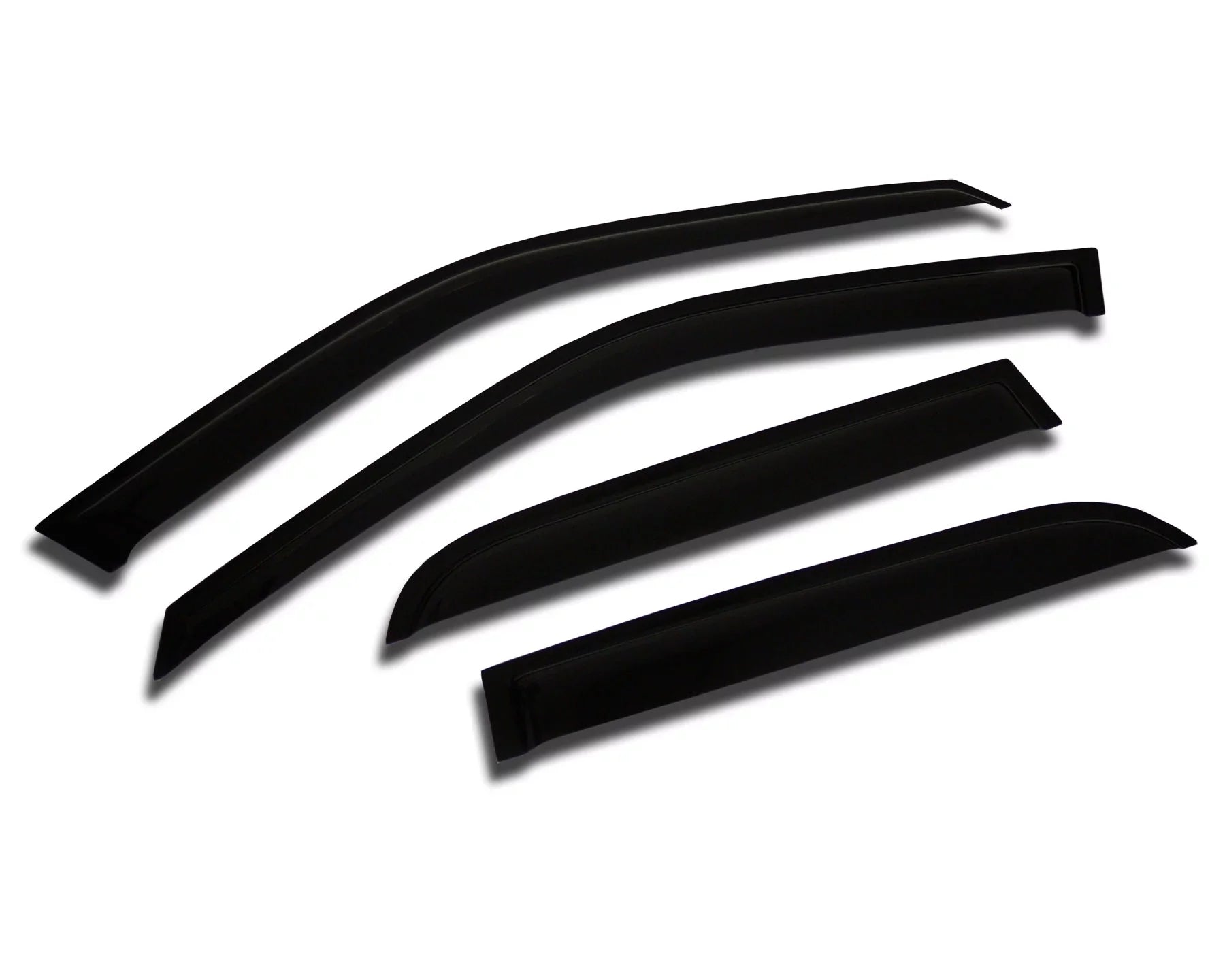 TuningPros -522 Outside Mount 2.0mm Window Visor Deflector 4 Pcs Set For 2008-2011 Subaru Outback Sport