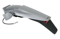 Enduro Silver Plastic Rear Fender w/Tail Light ()