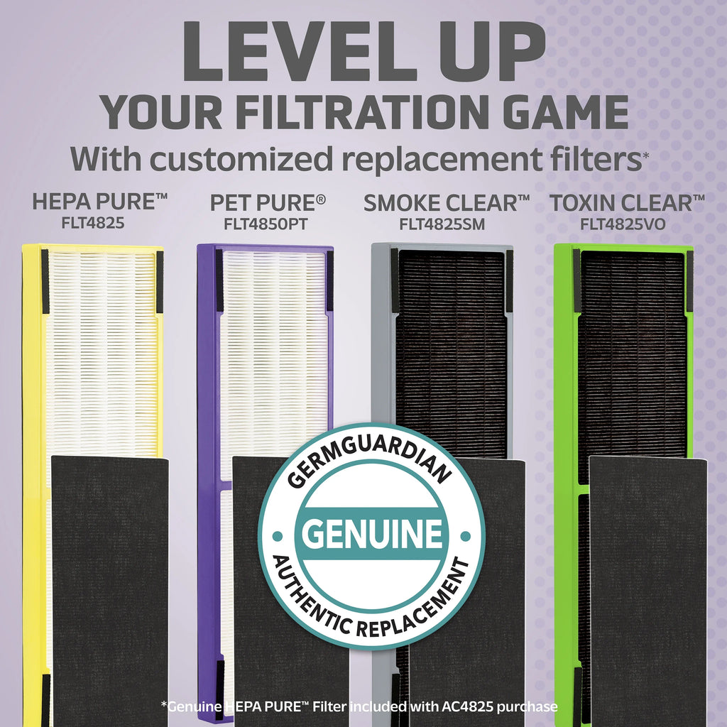 GermGuardian Air Purifier Replacement Filter , ,  Pet Pure for ,  and , 4-Pack,