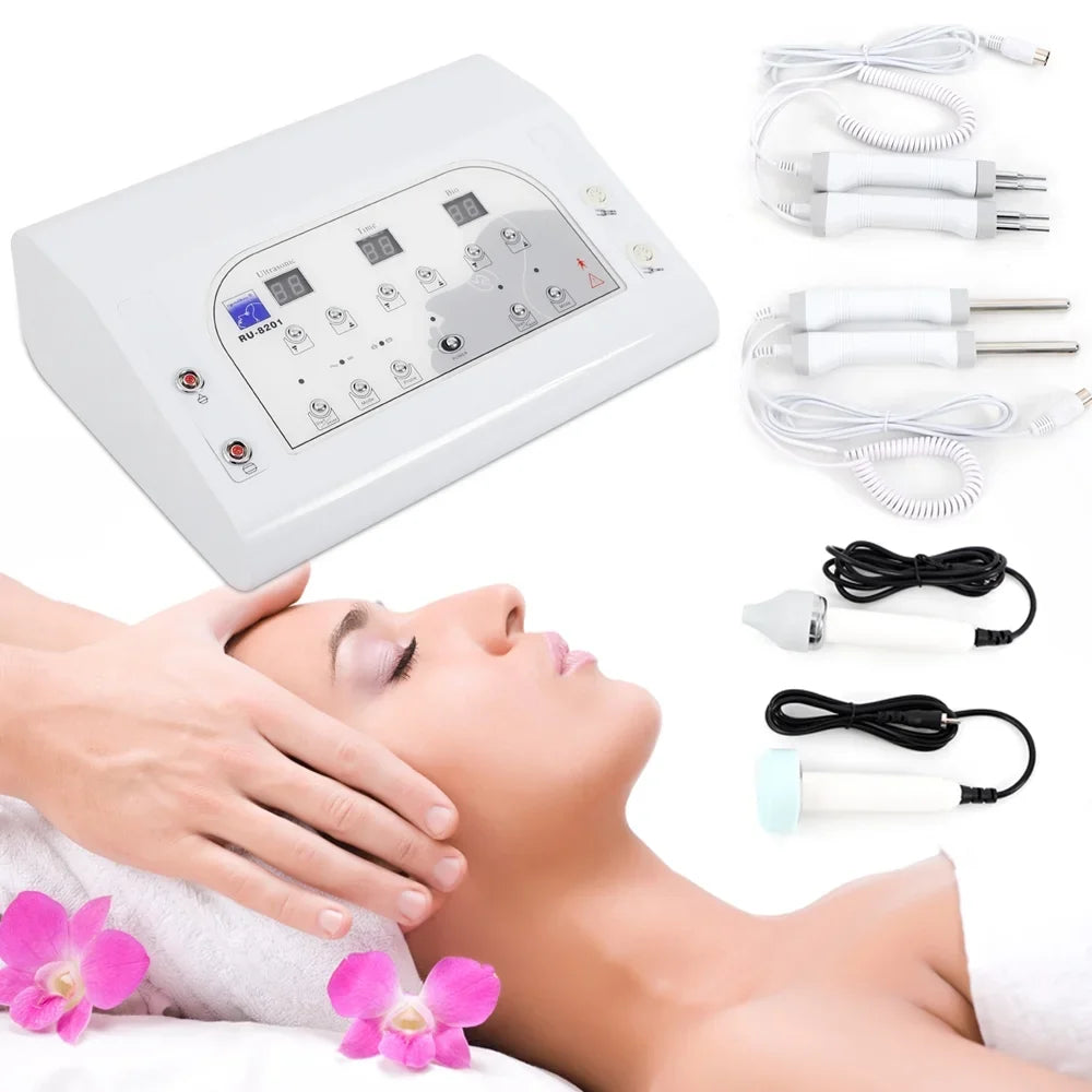 Fichiouy  Microcurrent Facial Skin Beauty Spa Machine Face Lift Machine
