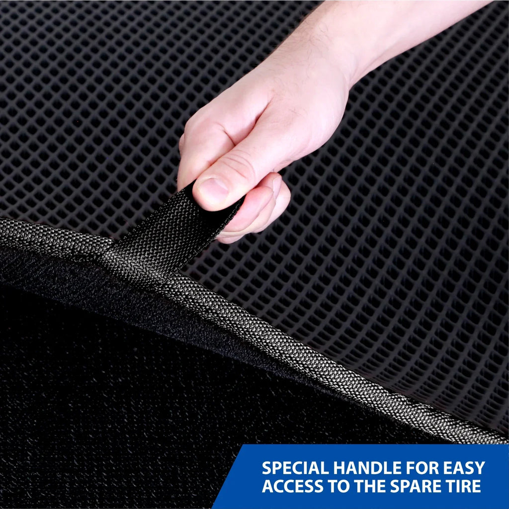 Goodyear Custom Fit Cargo Mat Liner for Nissan Murano 2015-2024 - Heavy Duty Trunk Liner, Dimond Shape,Luggage with Waterproof,Liquid & Dirt Trapping Technology - Anti-Slip Cargo Liner -