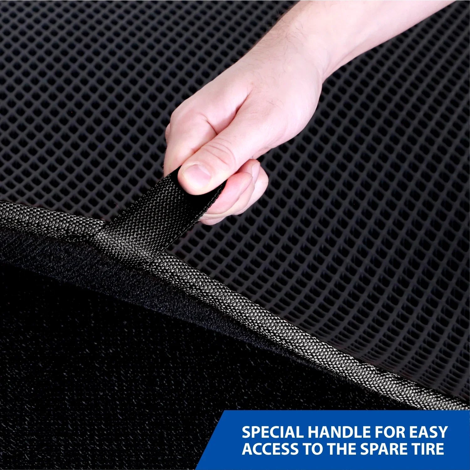 Goodyear Custom Fit Cargo Mat Liner for Nissan Murano 2015-2024 - Heavy Duty Trunk Liner, Dimond Shape,Luggage with Waterproof,Liquid & Dirt Trapping Technology - Anti-Slip Cargo Liner -