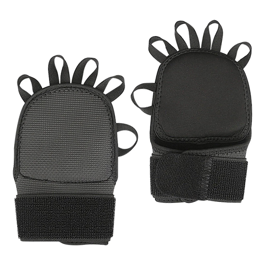 5xGymnastics Hand Grips Power Lifting Grips for Shrugs Deadlifting Kettlebells