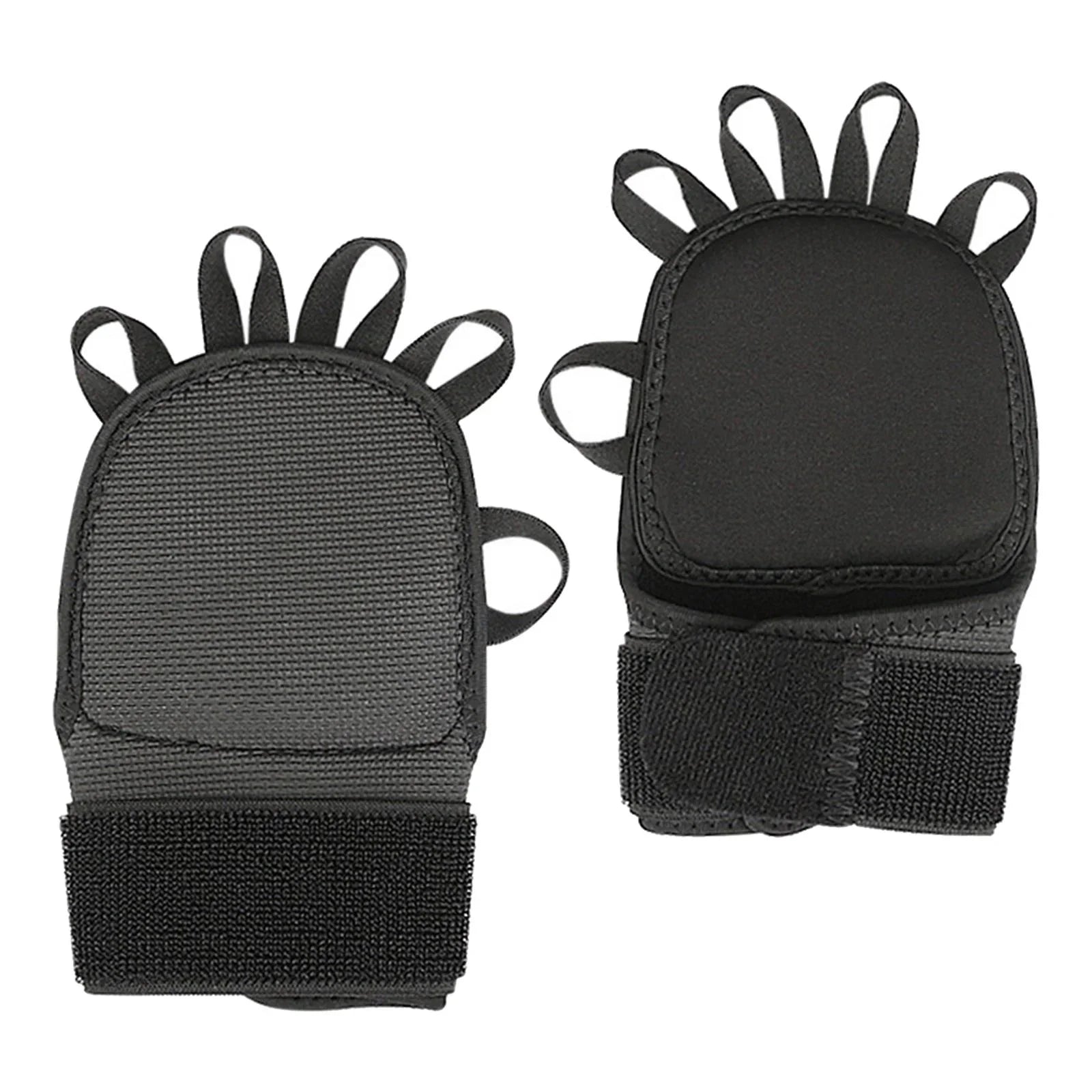 5xGymnastics Hand Grips Power Lifting Grips for Shrugs Deadlifting Kettlebells