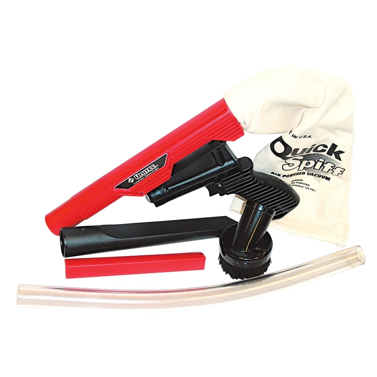 Quick Spiff Air- Powered Vacuum