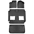 Smartliner Custom 1st 2nd & Cargo Floor Mat Set for Grand Caravan/Town & Country