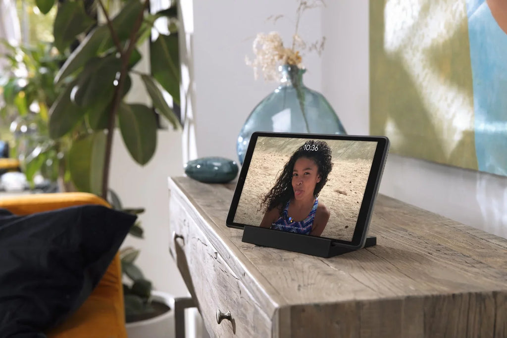 Lenovo Smart Tab  8" Tablet with Google Assistant, 32GB Storage, 2GB Memory, 2GHz Quad-Core Processor, Android 9 Pie,  Display
