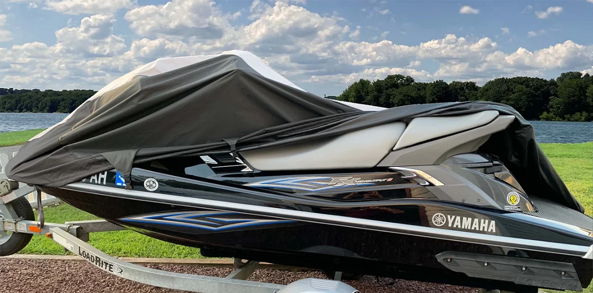 '- Jet Ski  Cover Compatible for Sea Doo Spark 2up 900  60HP 2021