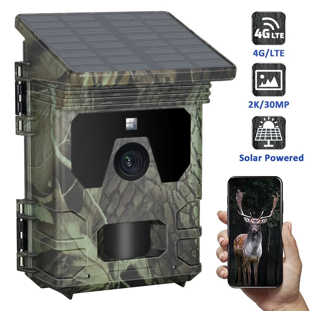 Anself 2K Video Camcorder, 4G  600Pro, 30MP, 256GB Support, Waterproof Stay Alert with Motion Activated Recording & Live Stream