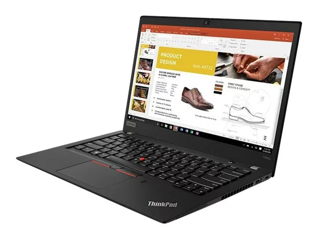 Lenovo ThinkPad T490s 20NX - Intel Core i5 8365U / 1.6 GHz - vPro - Win 10 Pro 64-bit -  Graphics - 8   - 256    Opal Encryption 2, NVMe - 14"  touchscreen 1920 x 1080 (Full ) - Wi-Fi 5 - black - kbd: