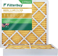 Filterbuy 12x12x4  11 Pleated   Furnace Air Filters (2-Pack)