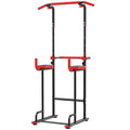 Follure Power Tower Dip Station Adjustable Pull Up Bar Exercise Home Gym Strength Training Workout Multi Function Equipment
