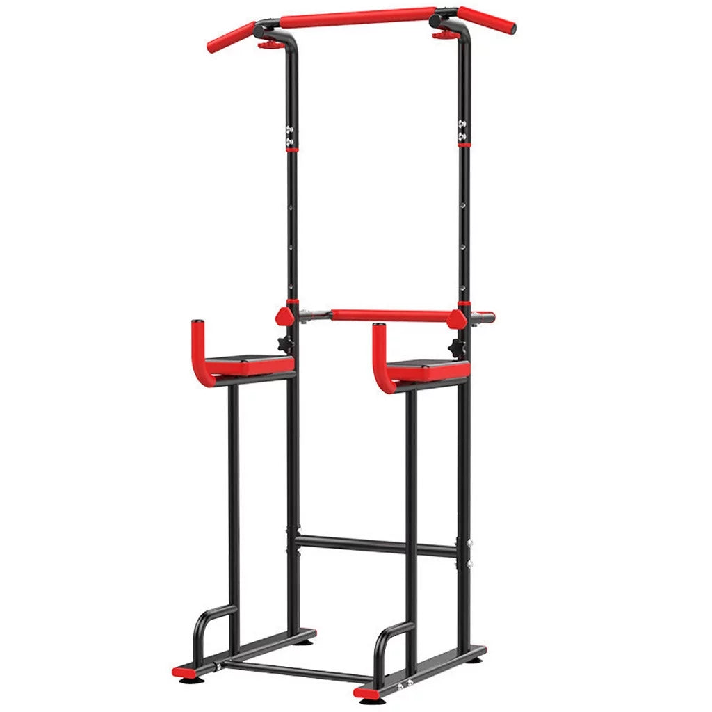 Follure Power Tower Dip Station Adjustable Pull Up Bar Exercise Home Gym Strength Training Workout Multi Function Equipment
