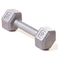 Champion Barbell  Hex Dumbbell with Straight Handle, 10 lbs