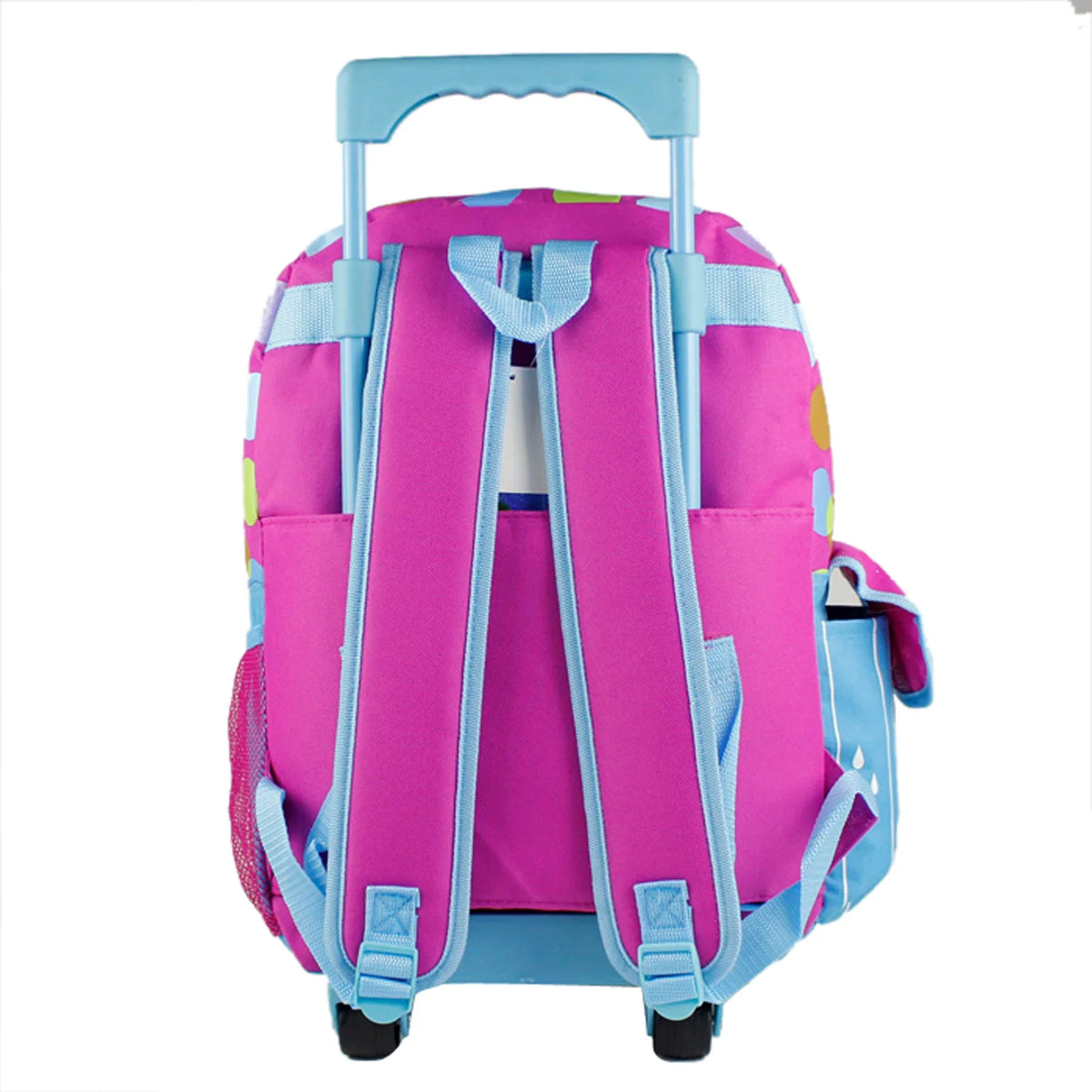Pixar's Inside Out Purple and Blue Full Size Rolling Backpack (16in)