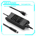 Compatible 90W  Power Adapter Charger Replacement for Dell Latitude , , , , , , , ,  Xfr, , Atg,, Laptop Notebook Computers