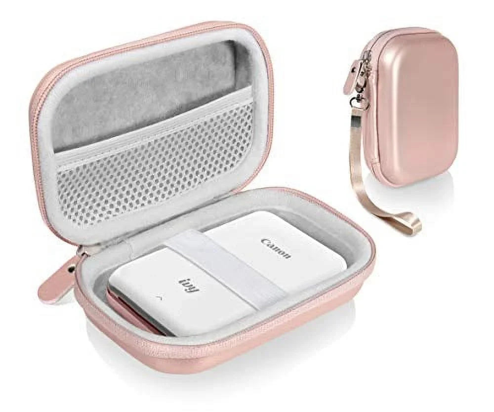 Protective Case for Canon Ivy +, ,  2, +2 Instant Camera Printer and Mobile Mini Photo Printer,Also for  Sprocket (1st/2nd Edition) (Rose Gold)