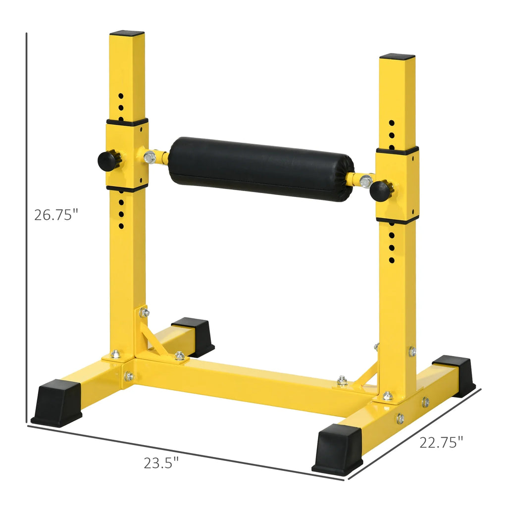 Soozier Bulgarian Split Squat Stand, 12-Level Leg Training Machine