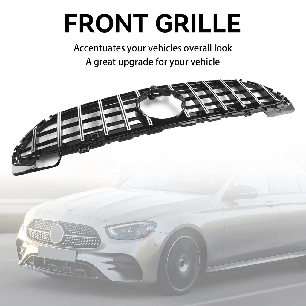 Style Front Bumper Grille Grill /Camera fit for Mercedes Benz  2022-2023