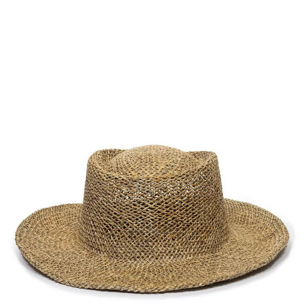 Outdoor Cap -100 Gambler Straw Hat-Natural