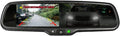 '- Replacement Rear-View Mirror with 4.3" - Backup Camera Monitor, Auto-Dimming and Temperature/Compass Display, Standard Packaging