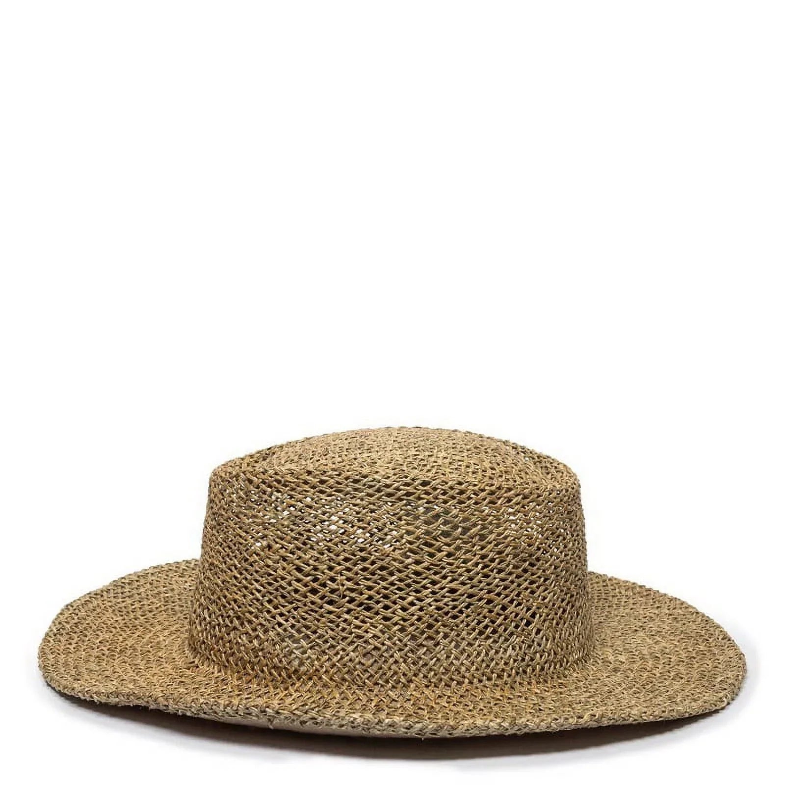Outdoor Cap -100 Gambler Straw Hat-Natural