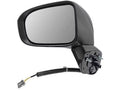 Left Driver Side Power Mirror, Paint to Match, without Heated Glass and Side View Camera - Compatible with 2014 - 2015 Honda Civic