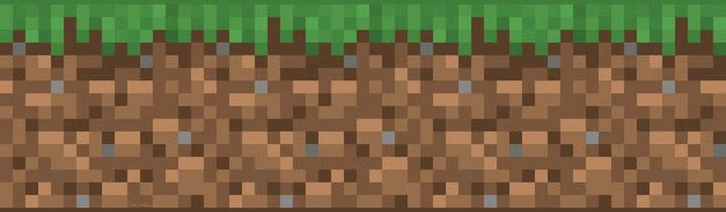 Minecraft Iconic Grass Peel & Stick Wallpaper Border
