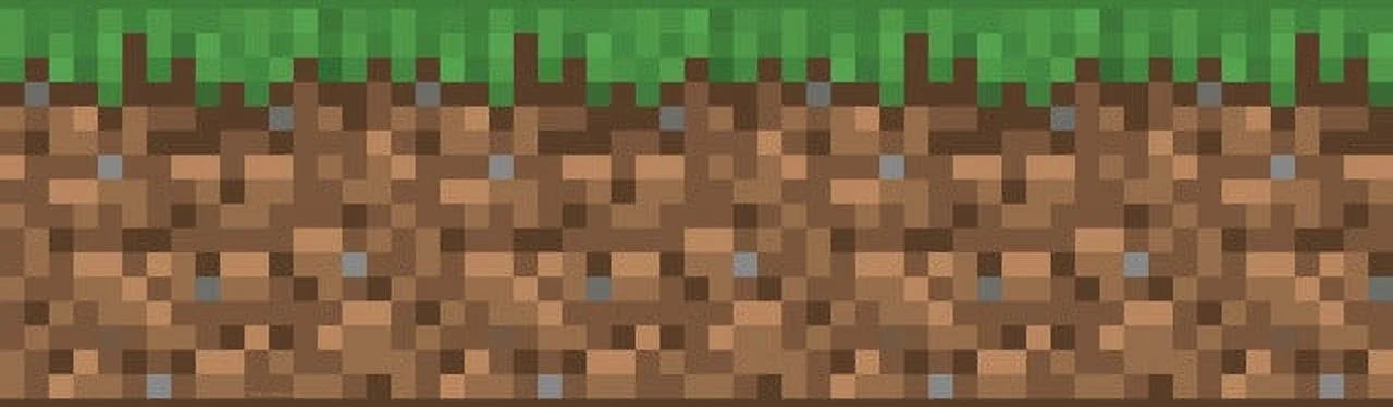 Minecraft Iconic Grass Peel & Stick Wallpaper Border
