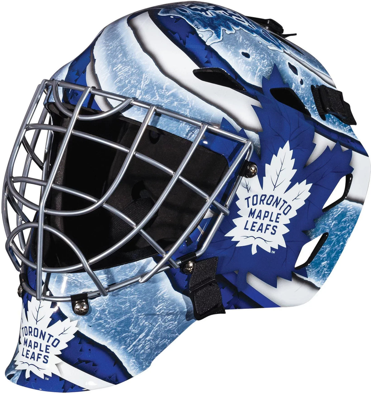 Toronto Maple Leafs Unsigned Franklin Sports Replica Full-Size Goalie Mask