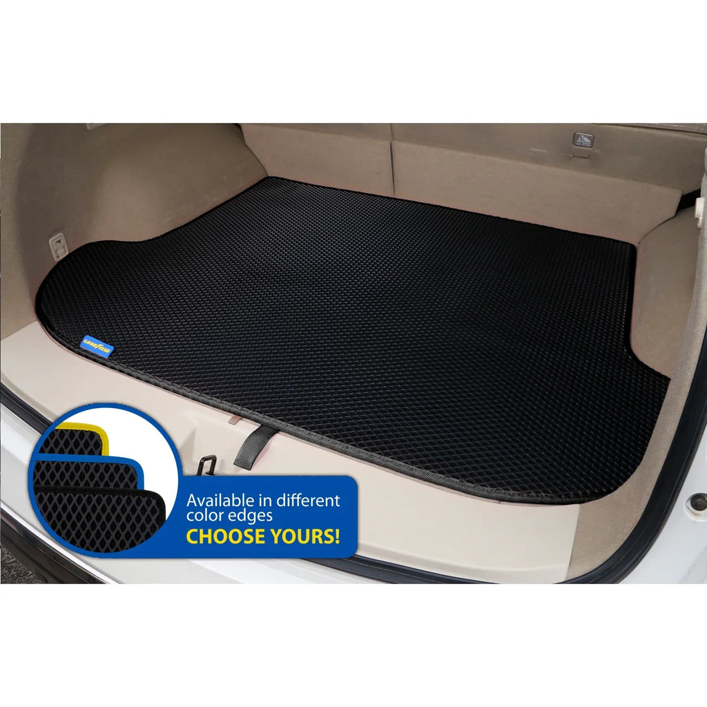 Goodyear Custom Fit Cargo Mat Liner for Nissan Murano 2015-2024 - Heavy Duty Trunk Liner, Dimond Shape,Luggage with Waterproof,Liquid & Dirt Trapping Technology - Anti-Slip Cargo Liner -