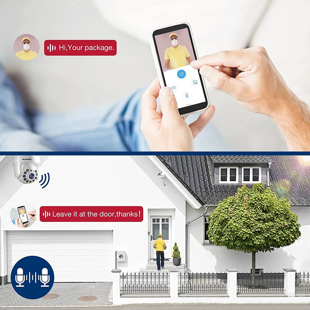 Motion tracking WiFi  Speed Dome  Camera 1080P Full  Security   Camera