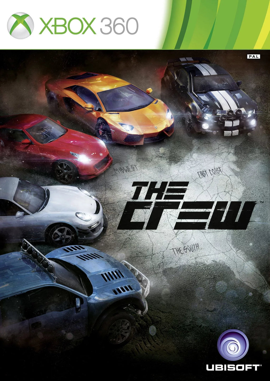 The Crew, Ubisoft,  360, 887256000455
