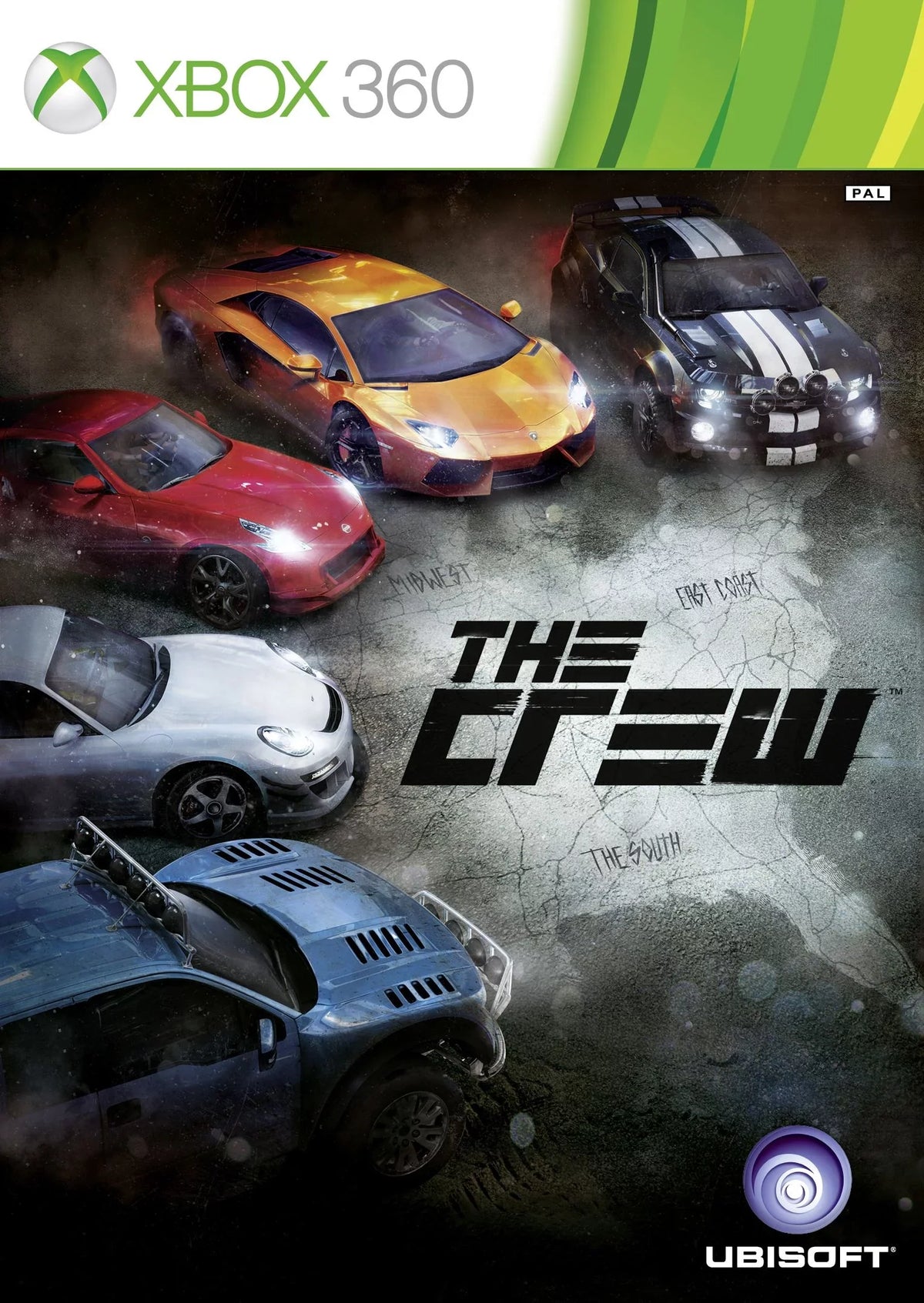 The Crew, Ubisoft,  360, 887256000455