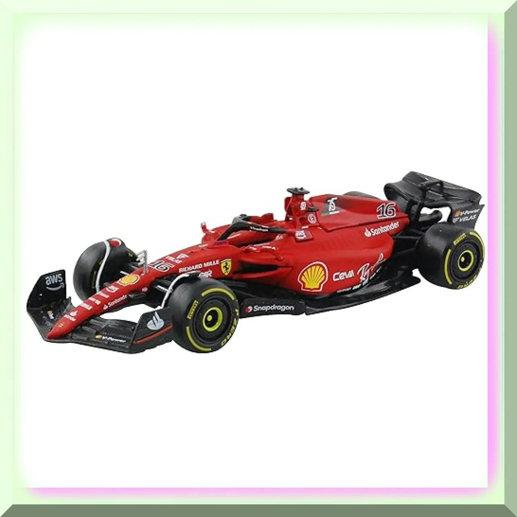 Ferrarii -75#16 . Leclerc 2022 Diecast Speedster: Rev Up Your Collection!