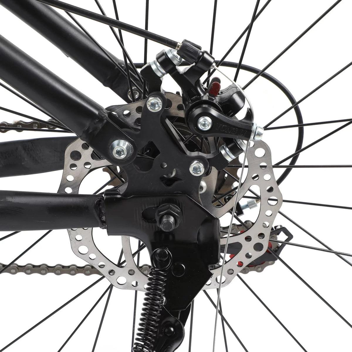 Unisex Adult Mountain Bike 27.5" Wheels Cycling Adults Mountain Bike 21 Speed Bicycle+Bike Lock+Air Pump