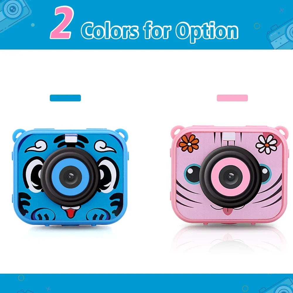 Nebublu Video Camera,30M Built-in Children Built-in Lithium Battery New Year Present 12MP Waterproof 30M Camera Camera 1080P Lithium Battery New Camera 1080P 12MP Video Camera Camera Kids Camera Kids