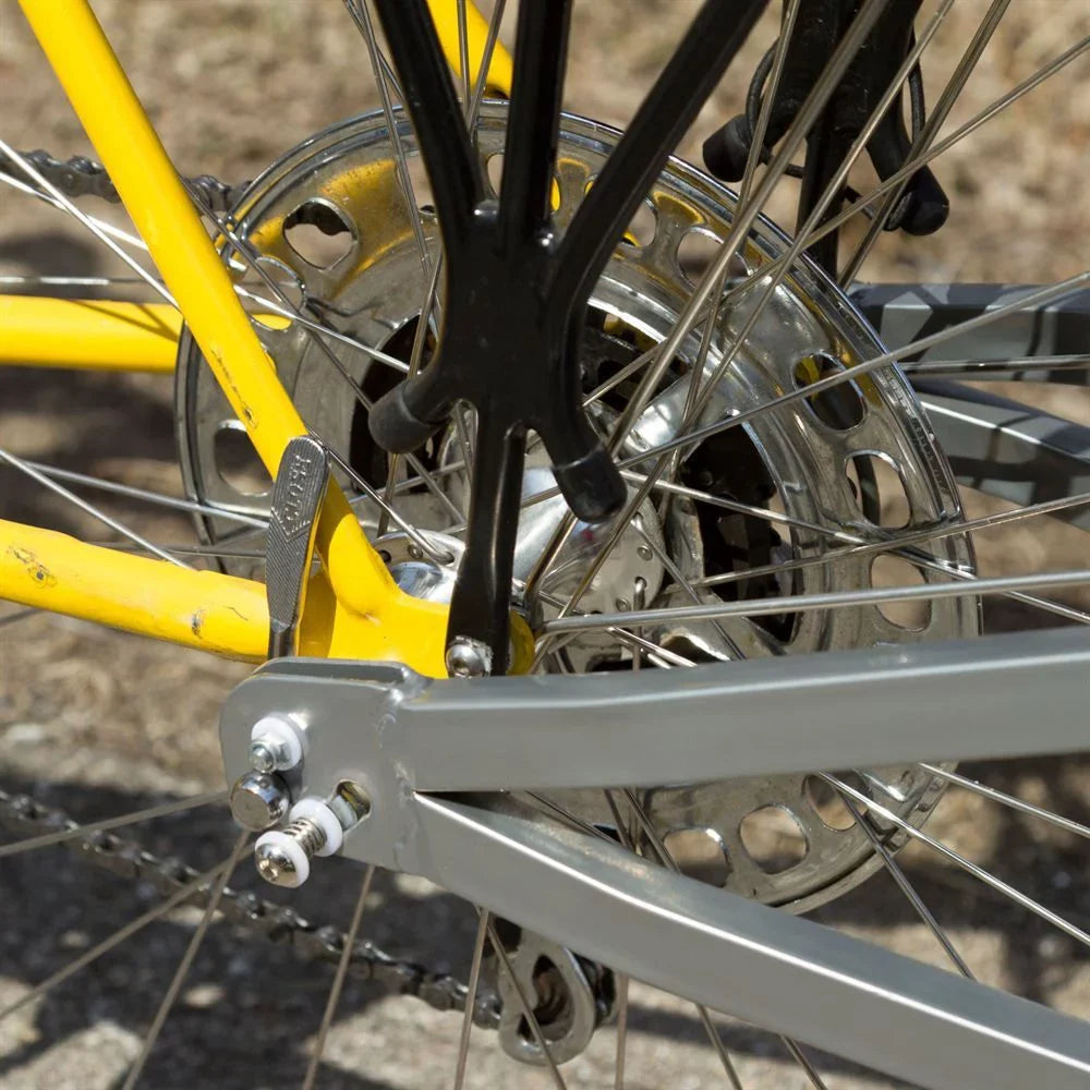 Elevate Outdoor -8002 Single Wheel Pull-Behind Bicycle Cargo Trailer with Cargo Bag