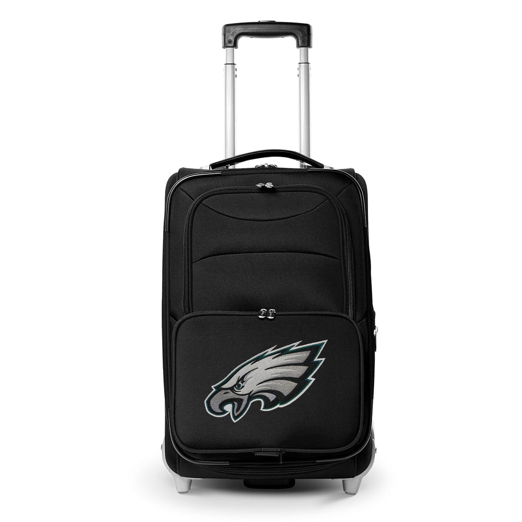 Black Philadelphia Eagles 21" Softside Rolling Carry-On Suitcase