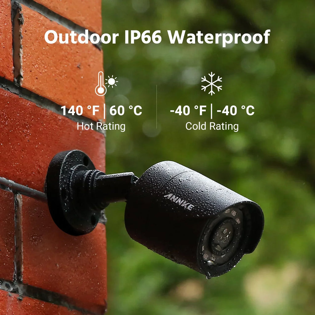 8CH 1080P Outdoor Surveillance Camera System 4PCS Bullet Weatherproof Camera System Surveillance Kits With 2T Hard Drive Disk