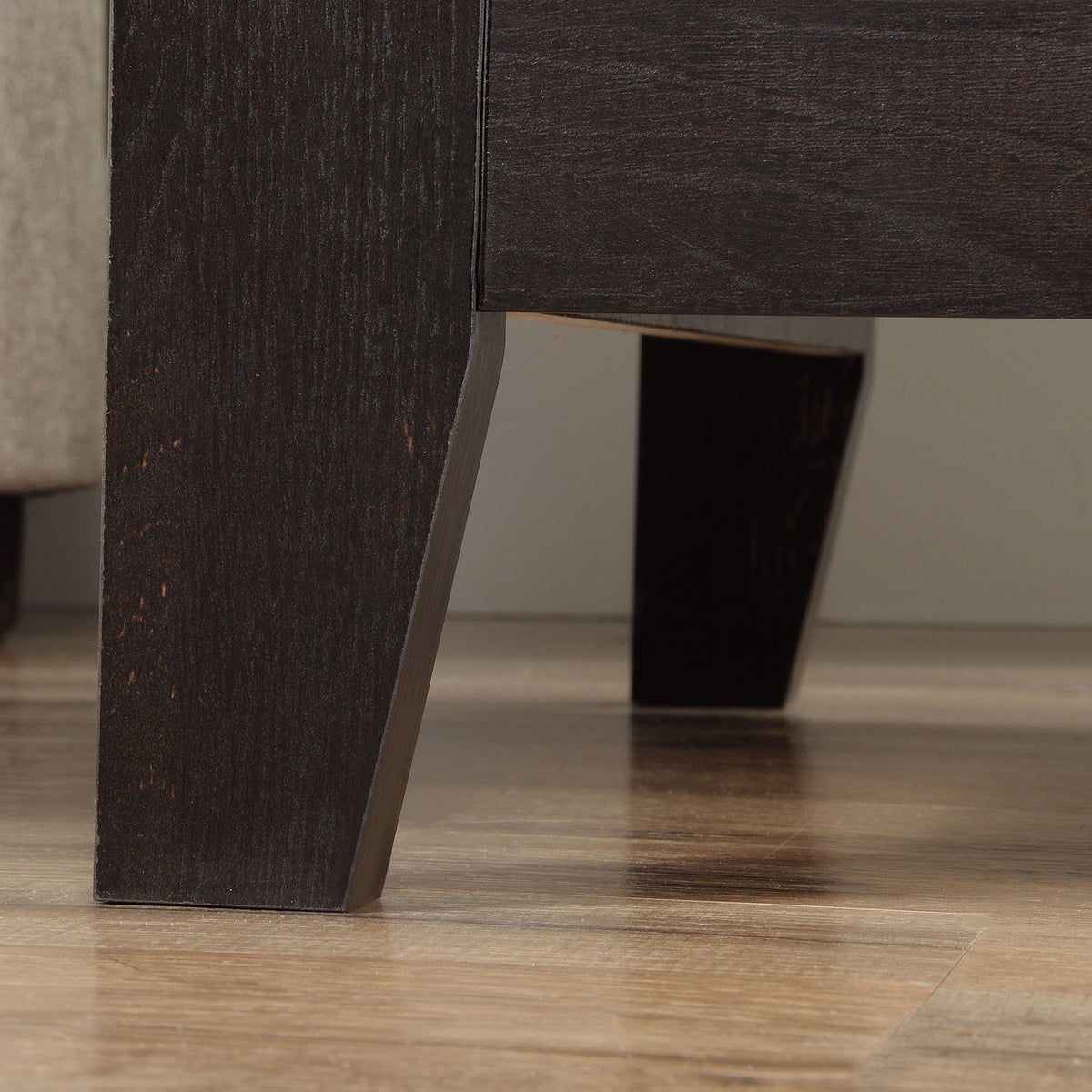 Sauder Dakota Pass End Table, Char Pine Finish