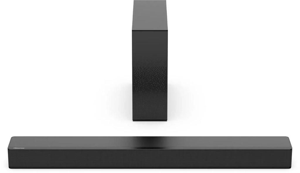 Restored Hisense - 2.1 Channel Soundbar with Wireless Subwoofer  Black [Refurbished]