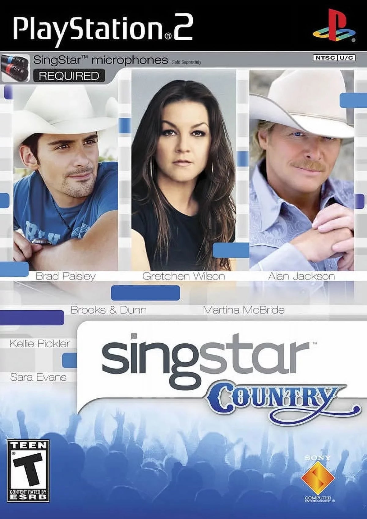 Singstar Country (Game Only)  (Brand New Factory Sealed  Version) Playstati-0711719765127