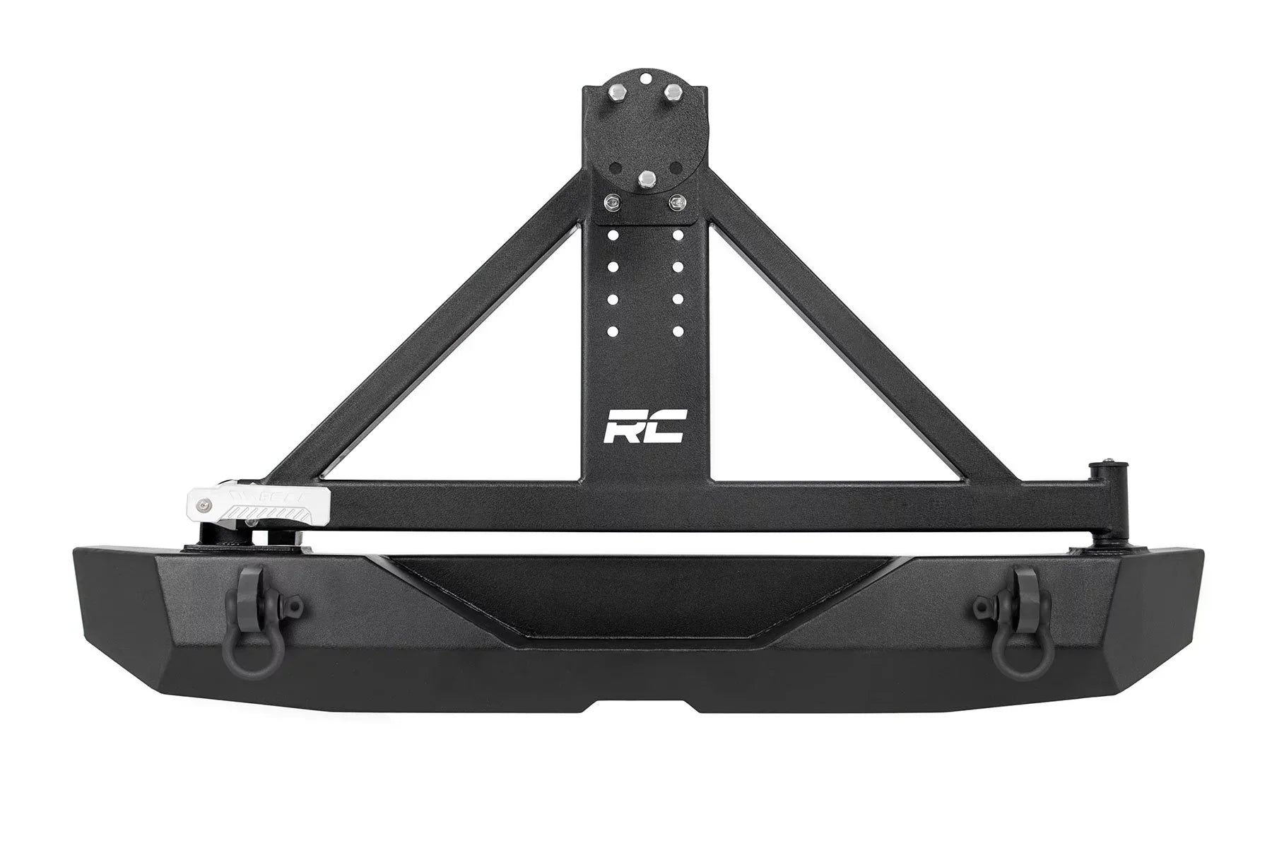 Rough Country Rear Bumper w/Tire Carrier for 2007-2018 Jeep Wrangler  - 10594A