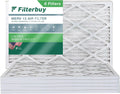Filterbuy 10x25x1  13 Pleated   Furnace Air Filters (6-Pack)