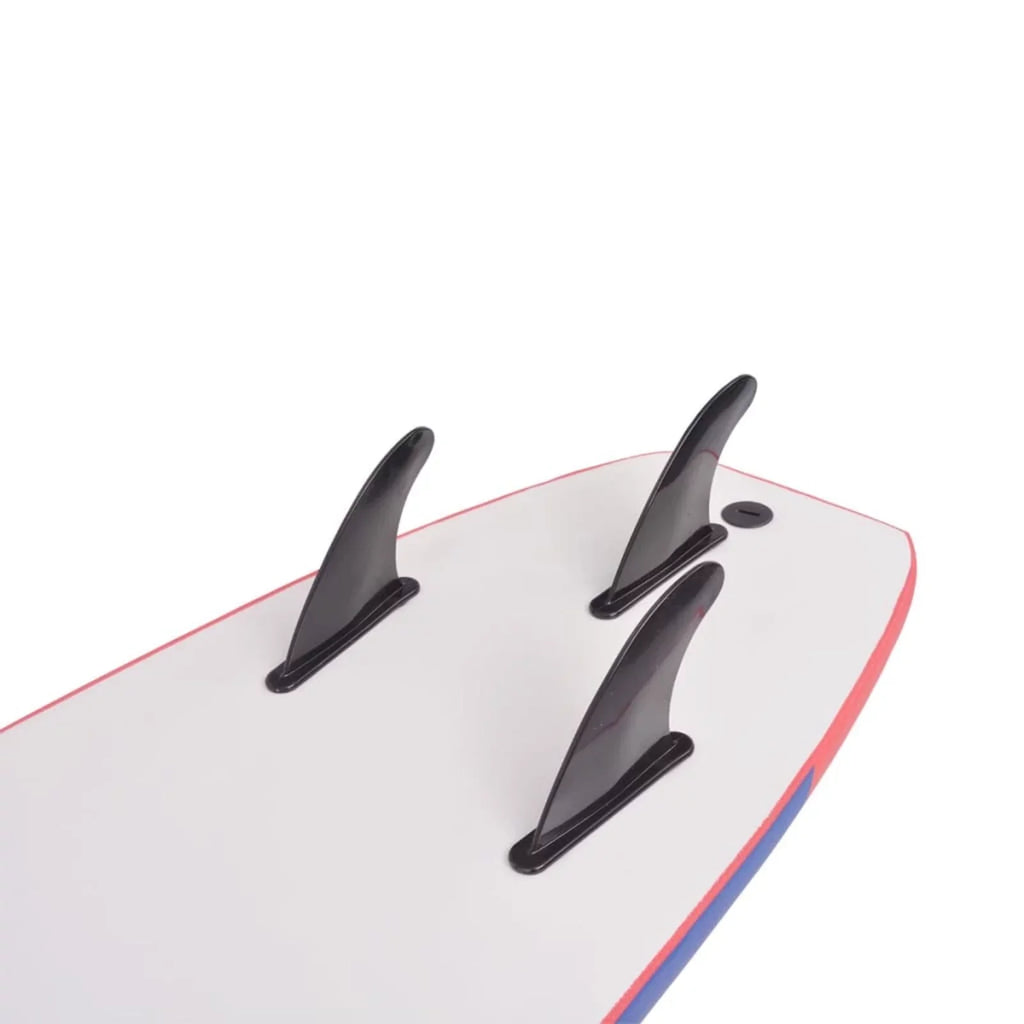 Anself Surfboard with Leash and  Fins, Beach Surfing Board Kit for Beginners Youth and Adults 66.9 x 18.4 x 3.1 Inches ( x  x )